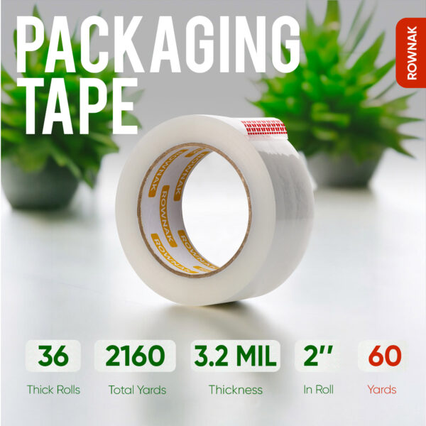 36 Rolls Packaging Tape - Image 3