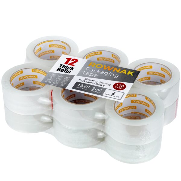 12 Rolls Packaging Tape - Image 2