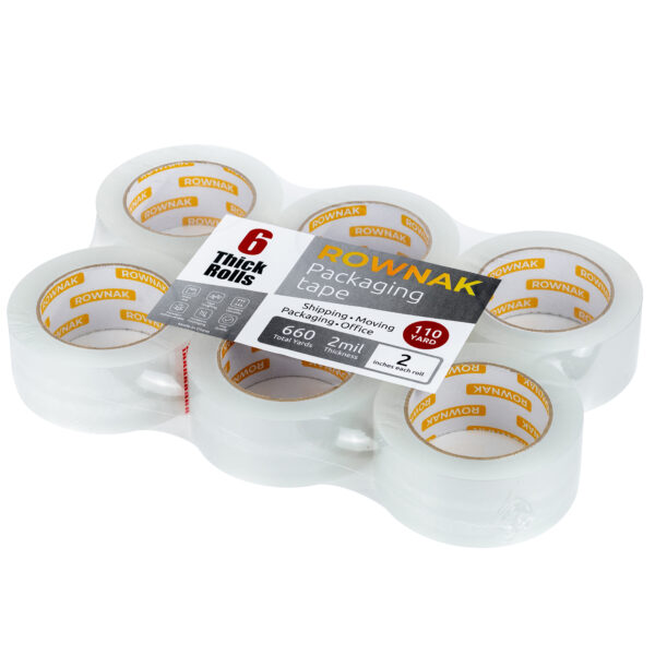 6 Rolls Packaging Tape - Image 2