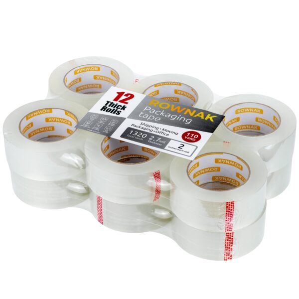 12 Rolls Packaging Tape - Image 2