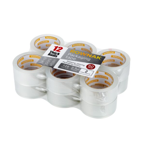 12 Rolls Packaging Tape - Image 2