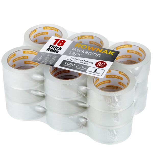 18 Rolls Packaging Tape - Image 2