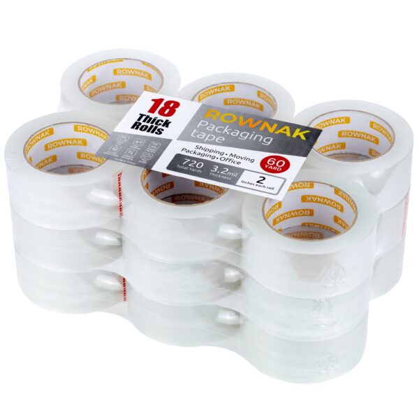18 Rolls Packaging Tape - Image 2
